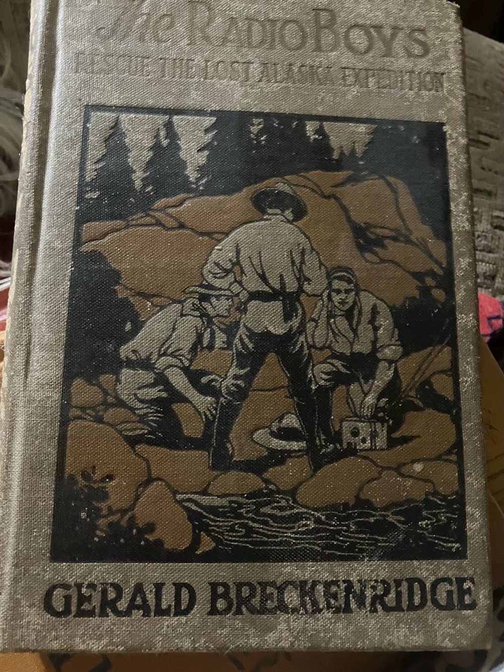 The Radio Boys Book by Gerald Breckenridge - Illustrated Cloth Cover